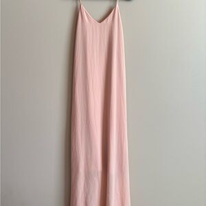 Elegant Pink Slip Dress (XS-S)